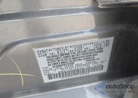 2023 Nissan Sentra Sr Xtronic Cvt from USA, damaged, VIN 3N1AB8DV9PY322982
